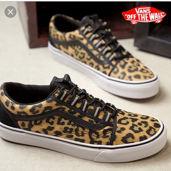 leather old skool ghillie shoes